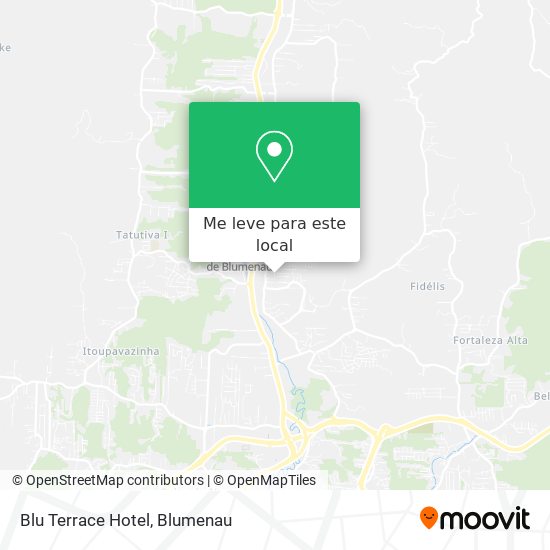 Blu Terrace Hotel mapa