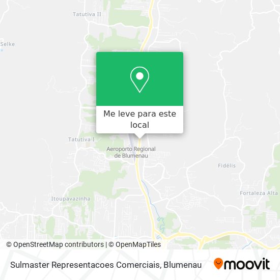 Sulmaster Representacoes Comerciais mapa