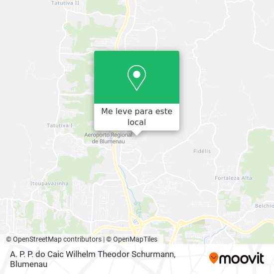 A. P. P. do Caic Wilhelm Theodor Schurmann mapa
