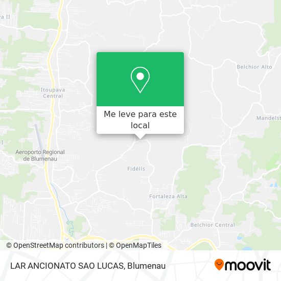 LAR ANCIONATO SAO LUCAS mapa