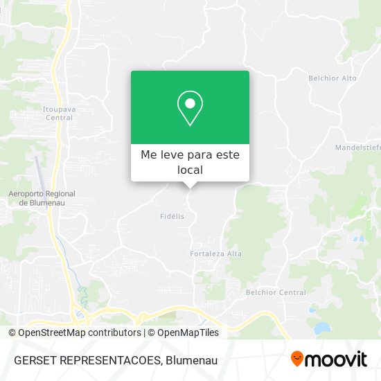GERSET REPRESENTACOES mapa