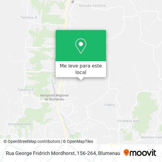 Rua George Fridrich Mordhorst, 156-264 mapa