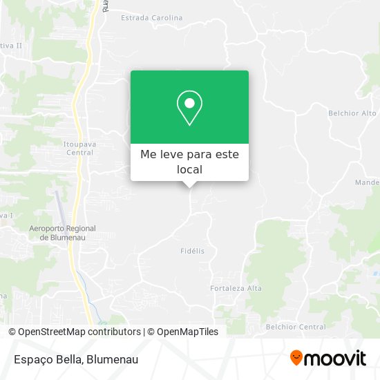 Espaço Bella mapa