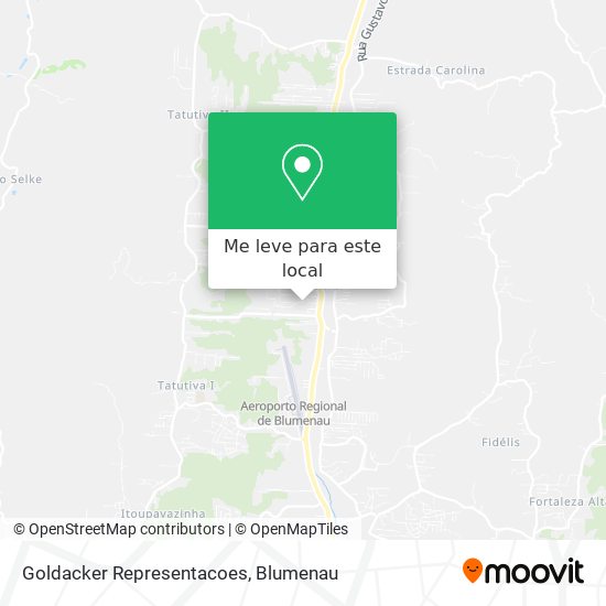 Goldacker Representacoes mapa