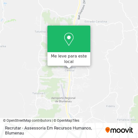 Recrutar - Assessoria Em Recursos Humanos mapa