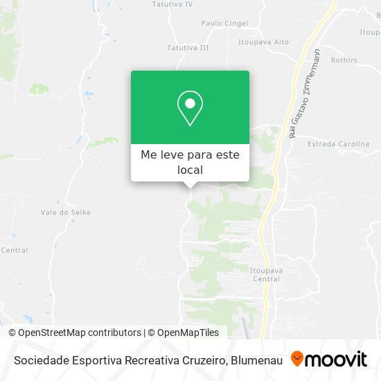 Sociedade Esportiva Recreativa Cruzeiro mapa