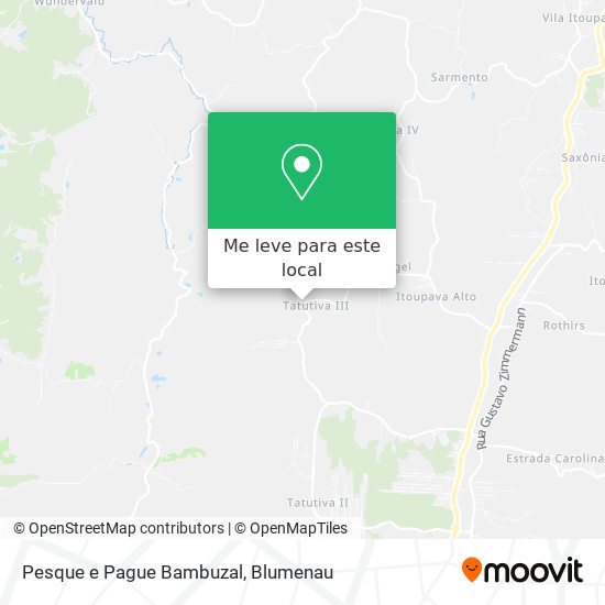 Pesque e Pague Bambuzal mapa