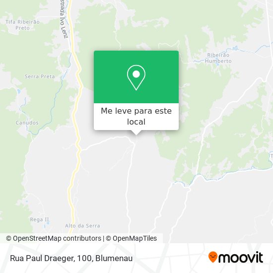 Rua Paul Draeger, 100 mapa