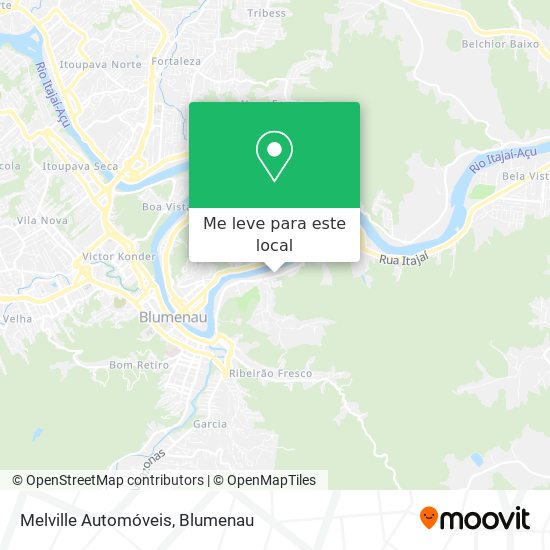 Melville Automóveis mapa