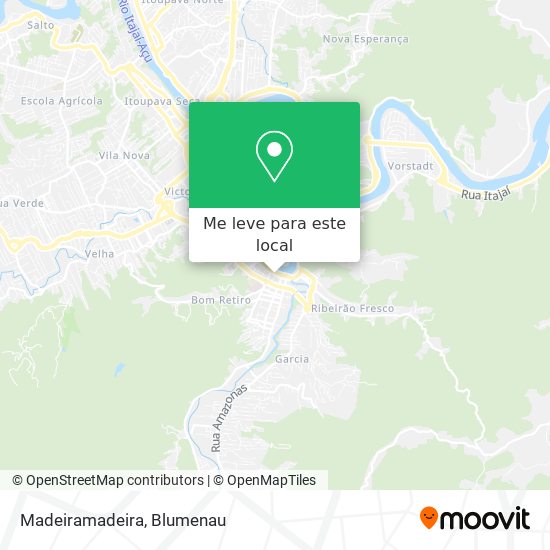 Madeiramadeira mapa