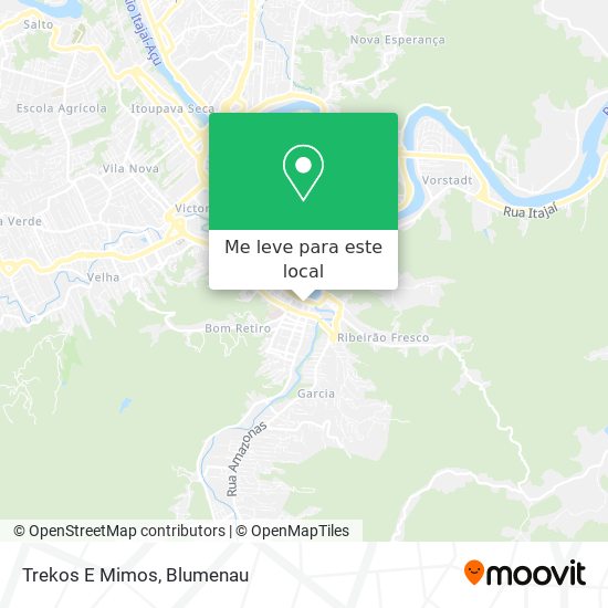 Trekos E Mimos mapa