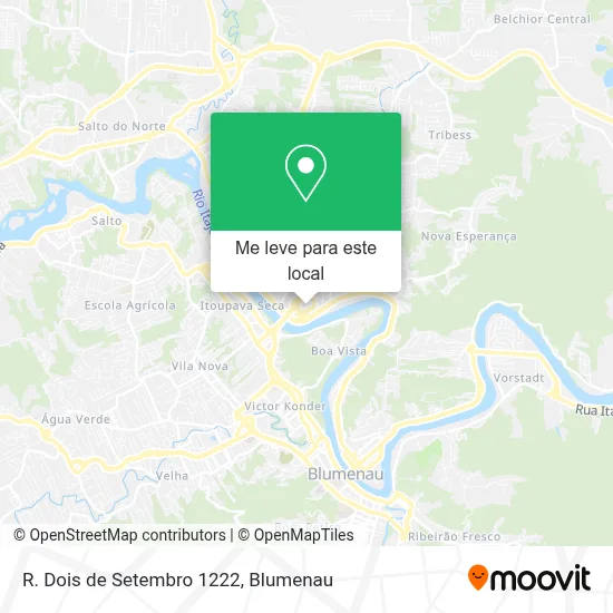 R. Dois de Setembro 1222 mapa