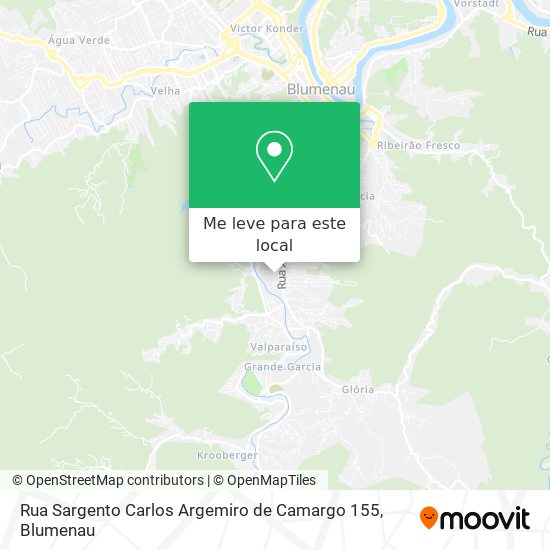 Rua Sargento Carlos Argemiro de Camargo 155 mapa