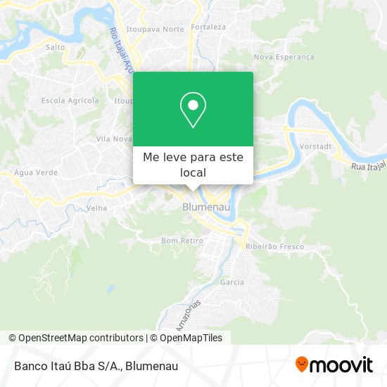 Banco Itaú Bba S/A. mapa