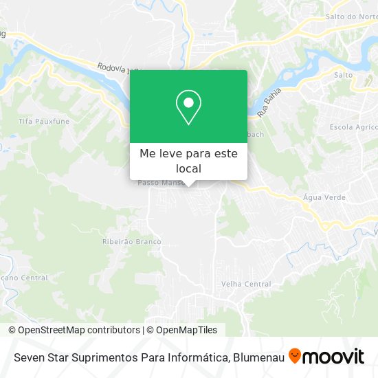 Seven Star Suprimentos Para Informática mapa