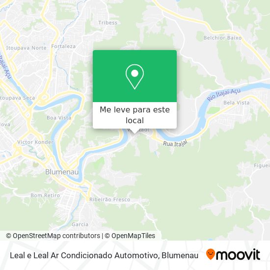 Leal e Leal Ar Condicionado Automotivo mapa