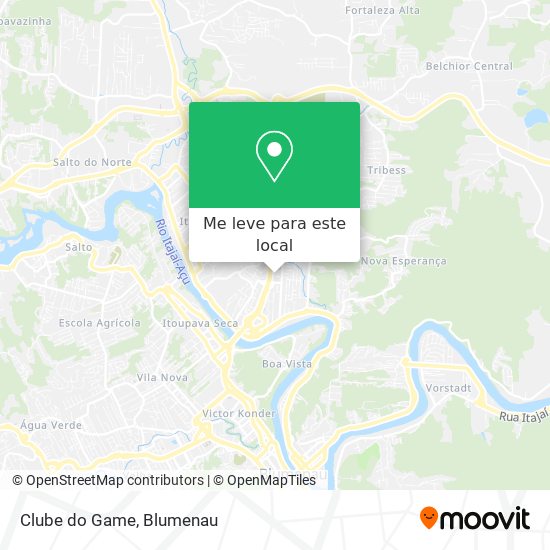Clube do Game mapa