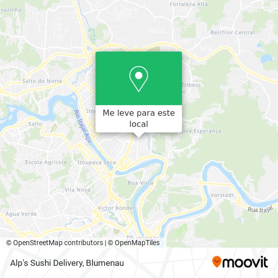 Alp's Sushi Delivery mapa