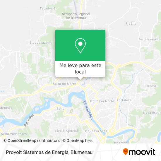 Provolt Sistemas de Energia mapa