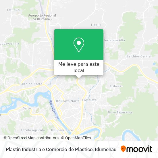 Plastin Industria e Comercio de Plastico mapa