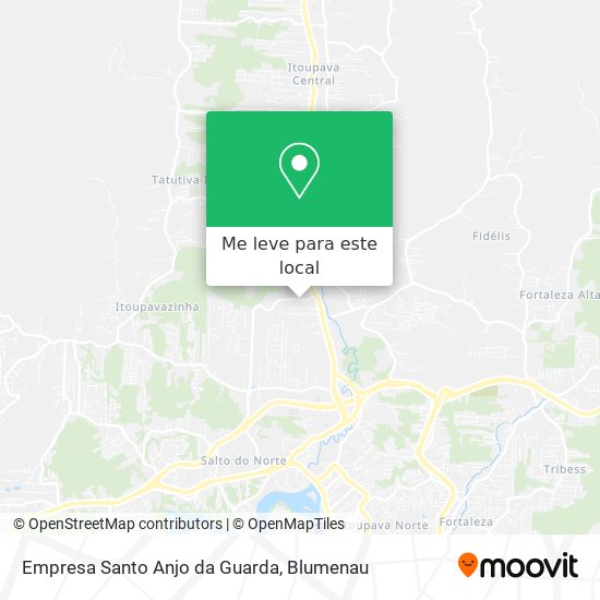 Empresa Santo Anjo da Guarda mapa