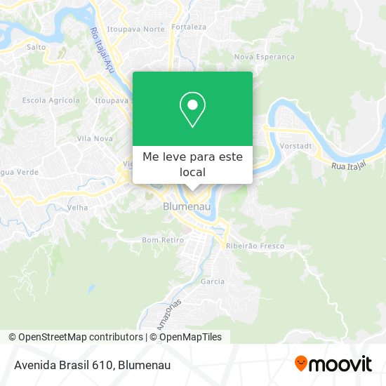 Avenida Brasil 610 mapa