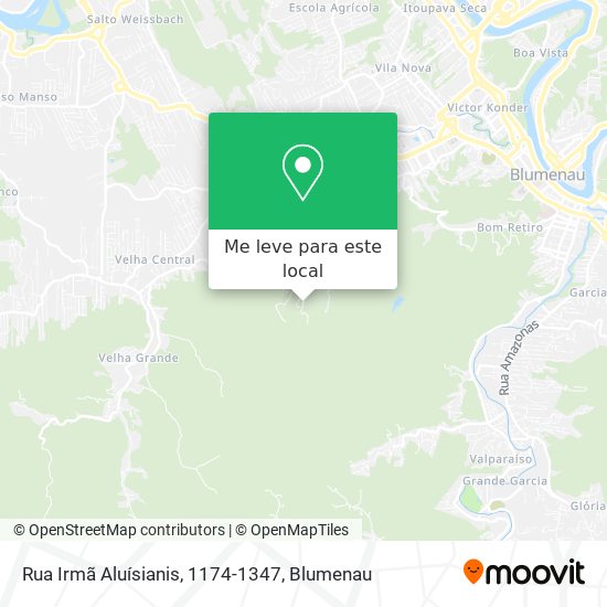 Rua Irmã Aluísianis, 1174-1347 mapa