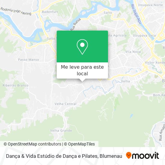 Dança & Vida Estúdio de Dança e Pilates mapa