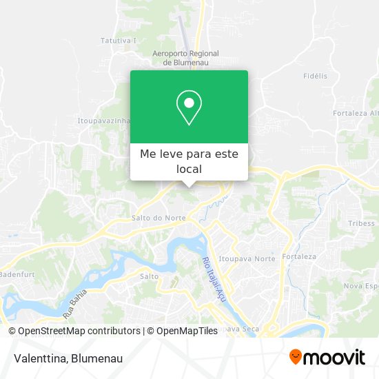 Valenttina mapa
