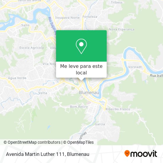 Avenida Martin Luther 111 mapa