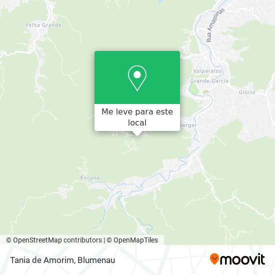Tania de Amorim mapa