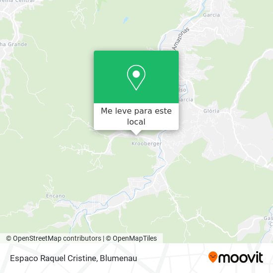 Espaco Raquel Cristine mapa