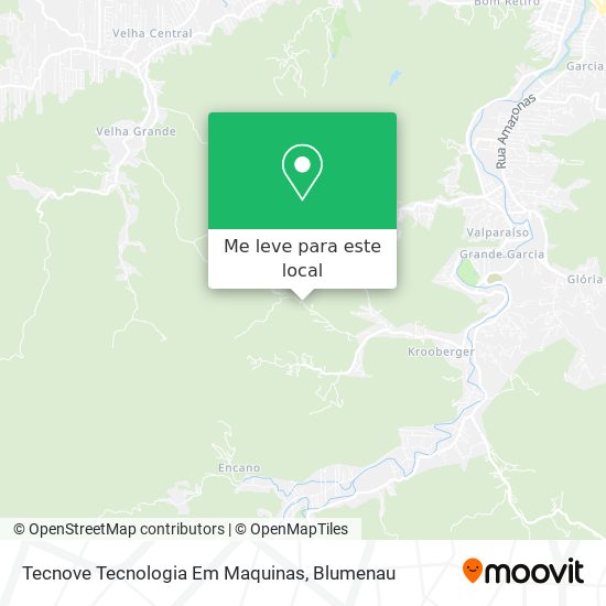 Tecnove Tecnologia Em Maquinas mapa