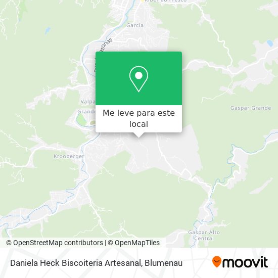 Daniela Heck Biscoiteria Artesanal mapa