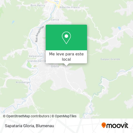 Sapataria Gloria mapa
