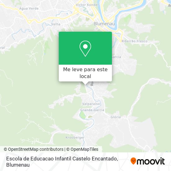 Escola de Educacao Infantil Castelo Encantado mapa