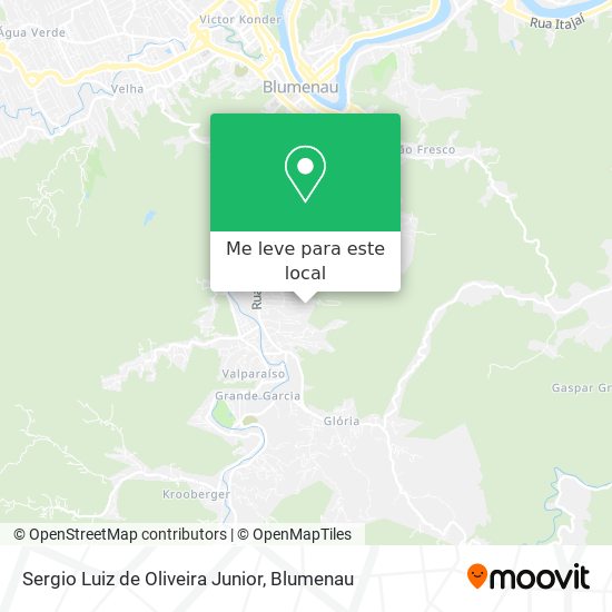 Sergio Luiz de Oliveira Junior mapa