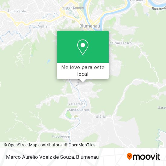 Marco Aurelio Voelz de Souza mapa