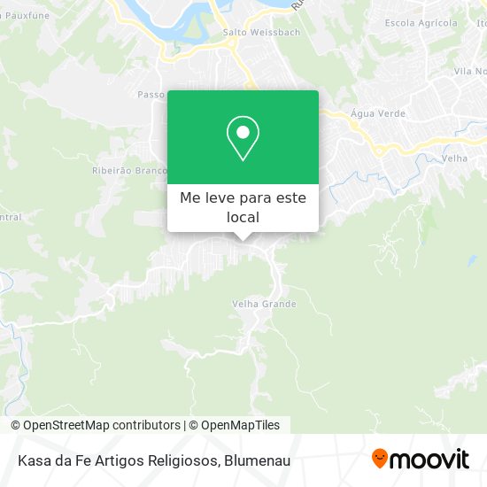 Kasa da Fe Artigos Religiosos mapa