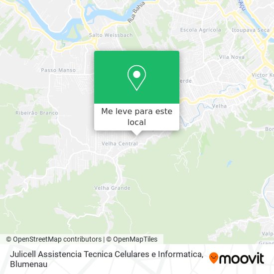 Julicell Assistencia Tecnica Celulares e Informatica mapa