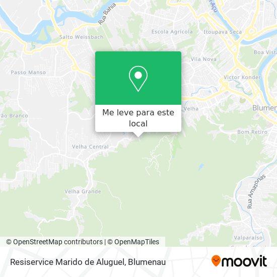 Resiservice Marido de Aluguel mapa