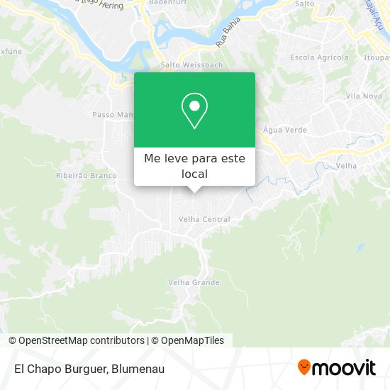 El Chapo Burguer mapa