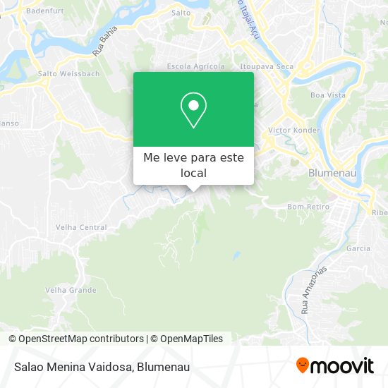 Salao Menina Vaidosa mapa