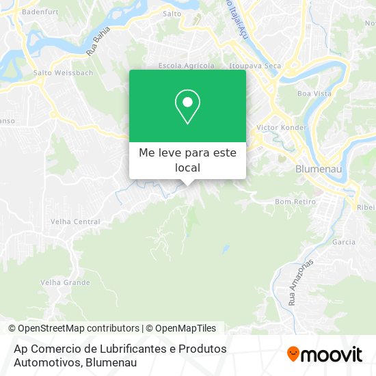 Ap Comercio de Lubrificantes e Produtos Automotivos mapa