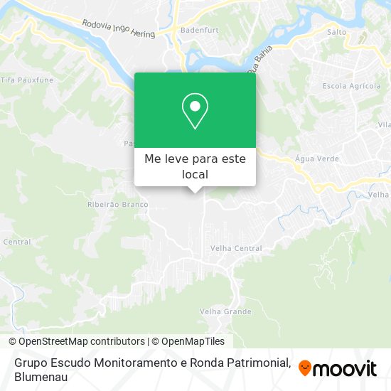 Grupo Escudo Monitoramento e Ronda Patrimonial mapa