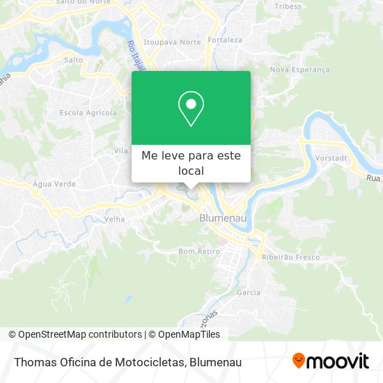 Thomas Oficina de Motocicletas mapa