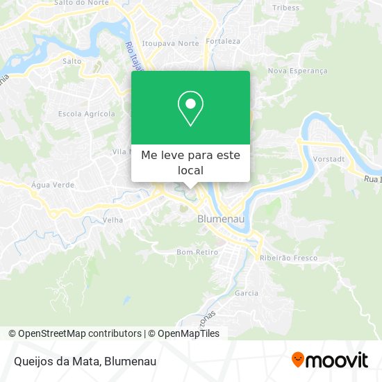 Queijos da Mata mapa