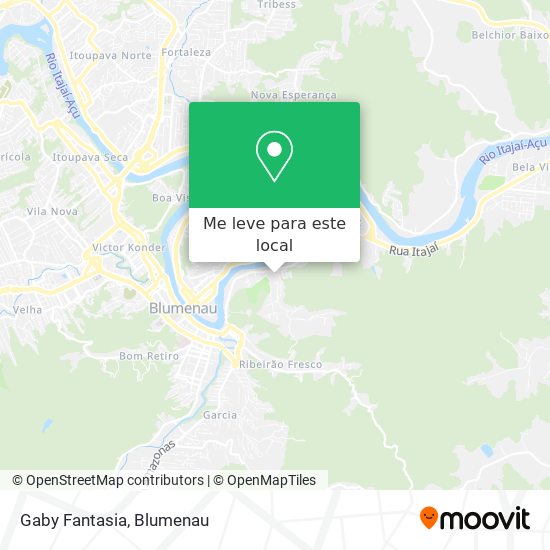 Gaby Fantasia mapa
