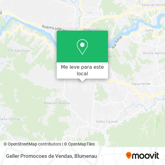 Geller Promocoes de Vendas mapa