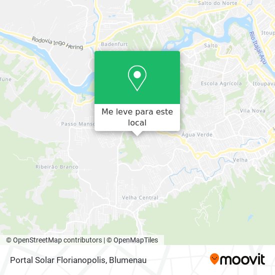 Portal Solar Florianopolis mapa